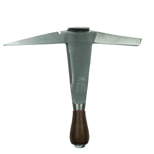 Roofing hammer - leather handle - large peen - left handed